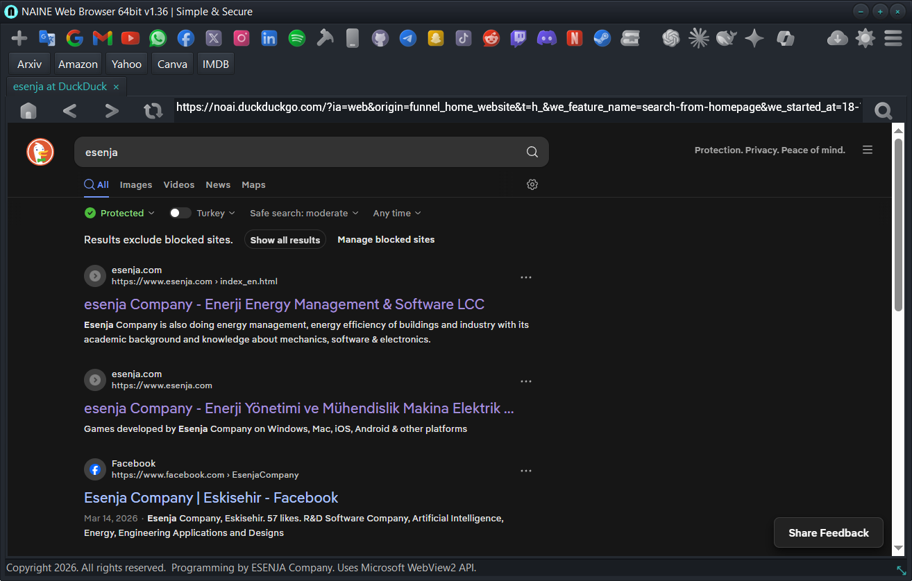 NAINE Light Screenshot